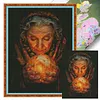 Dragon Inspiration-What'S Future?-14CT Stamped Cross Stitch 90*117cm/35.43*46.06in (Big Size) tapestrymarket