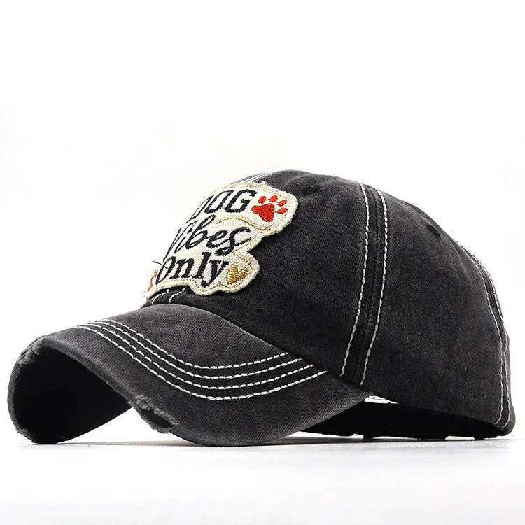 Embroidered Baseball Cap Sunhat Men Women Unisex-Teens Washed Cotton Snapback CapsDistressed Summer Hat