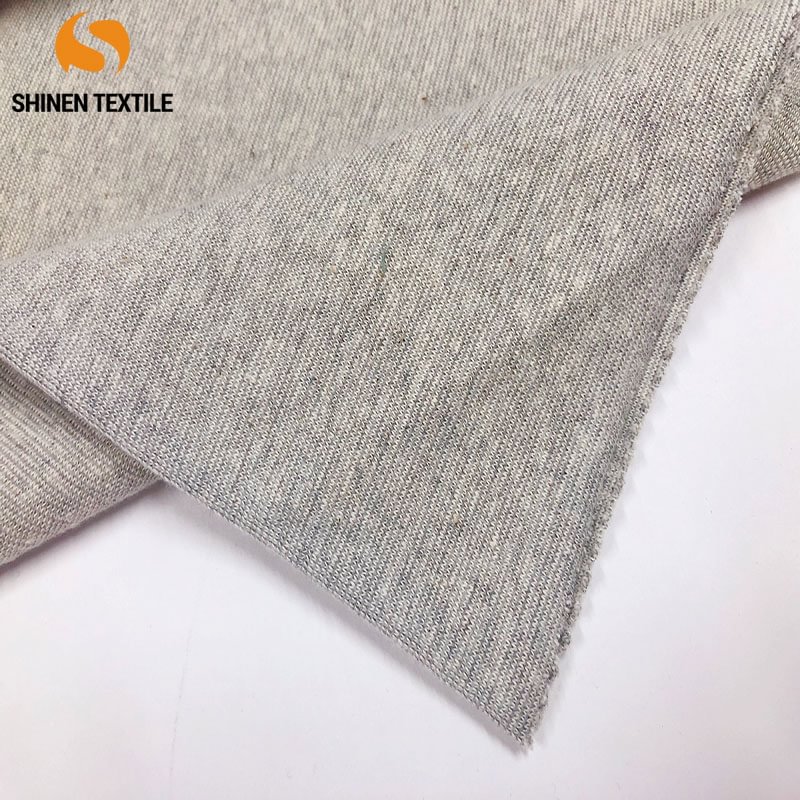 315G 78% cotton 18%polyester 4%spandex 1x1 rib fabric.For Pajamas、nightgown、collars、cuffs、waist