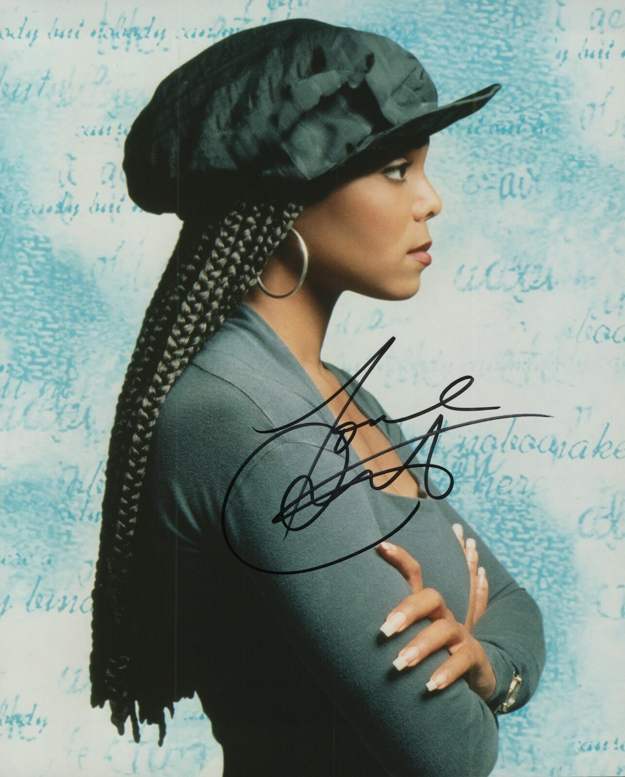 Janet Jackson Autographed Signed 8x10 Photo Poster painting REPRINT ,