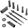 12PCS Motorcycle Bearing Puller Set w/Collets 9-23mm Inner Bearing Extractor Kit