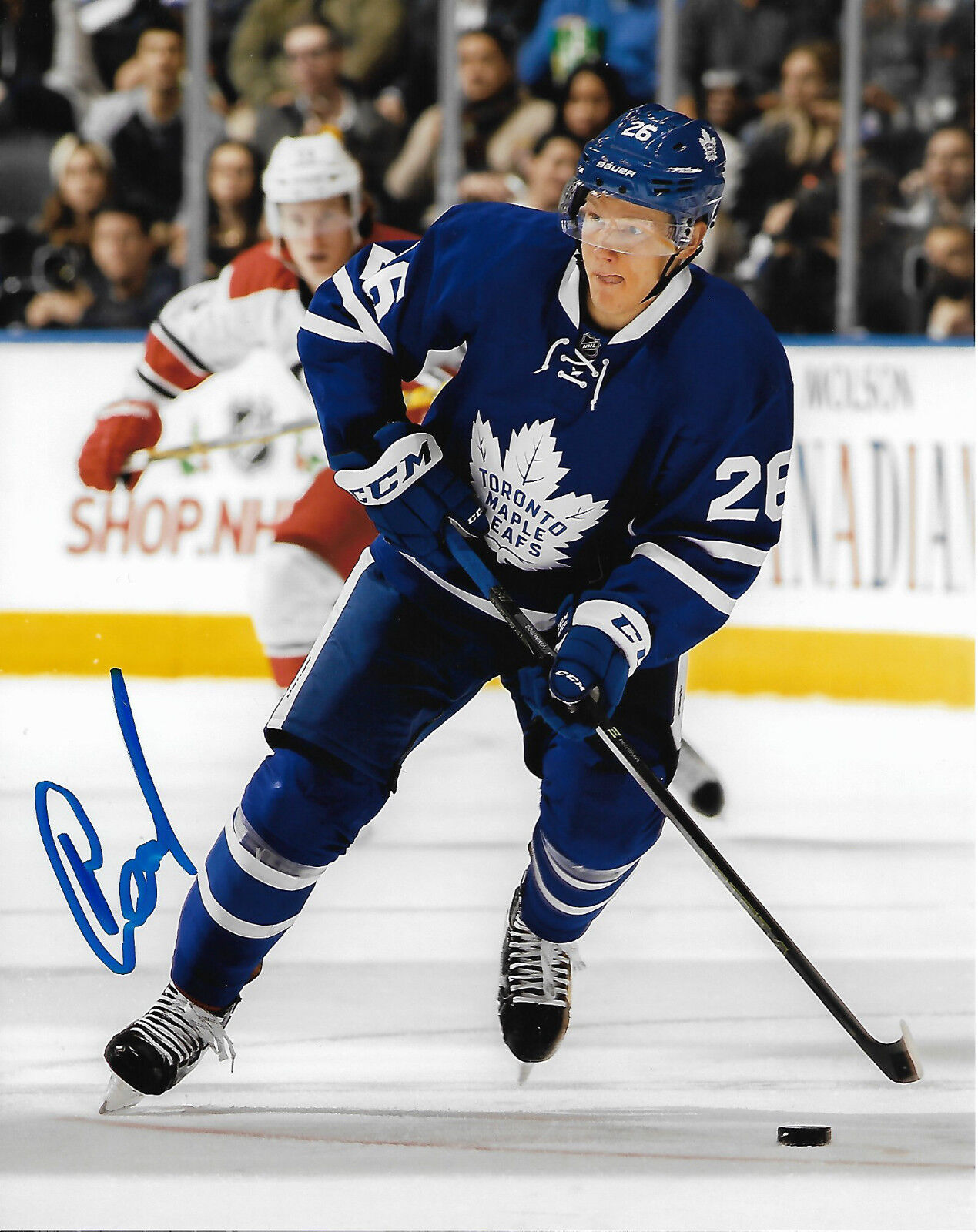 Toronto Maple Leafs Nikita Soshnikov Signed Autographed 8x10 Photo Poster painting COA C