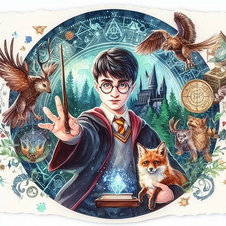 Diamond Painting Harry * Potter 1281, Full Image - Painting
