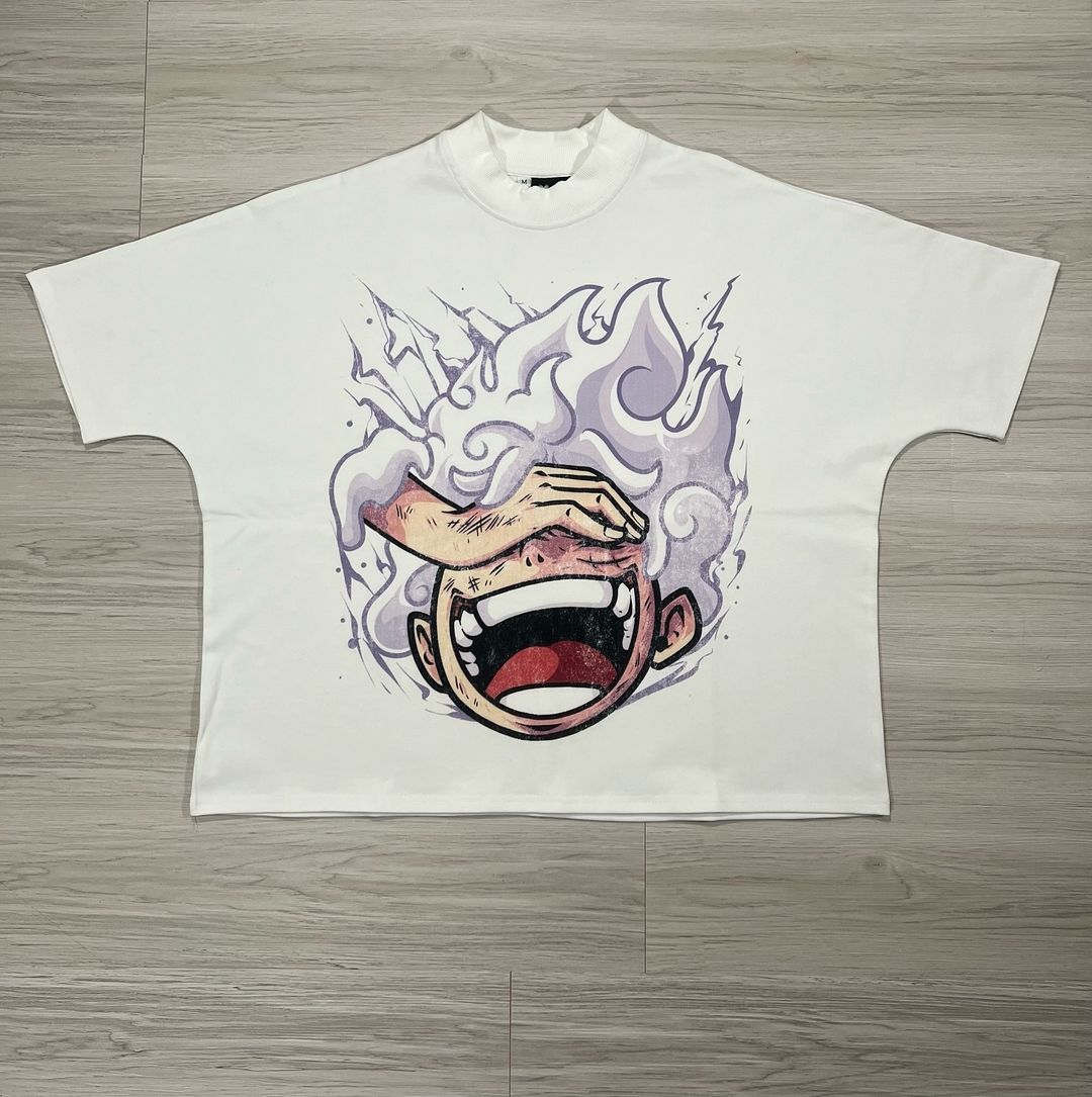 Streetwear Abstract Anime Art Graphic Cropped T-Shirt - Sopula｜Premium Graphic Tees & Graphic Clothing