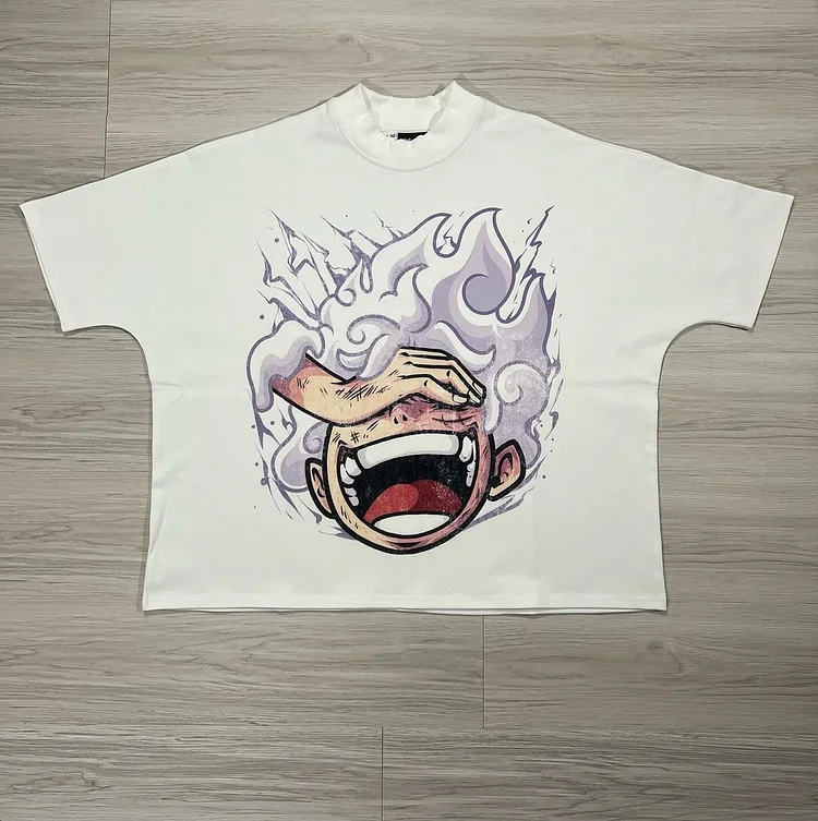 Streetwear Abstract Anime Art Graphic T-Shirt SOPULA