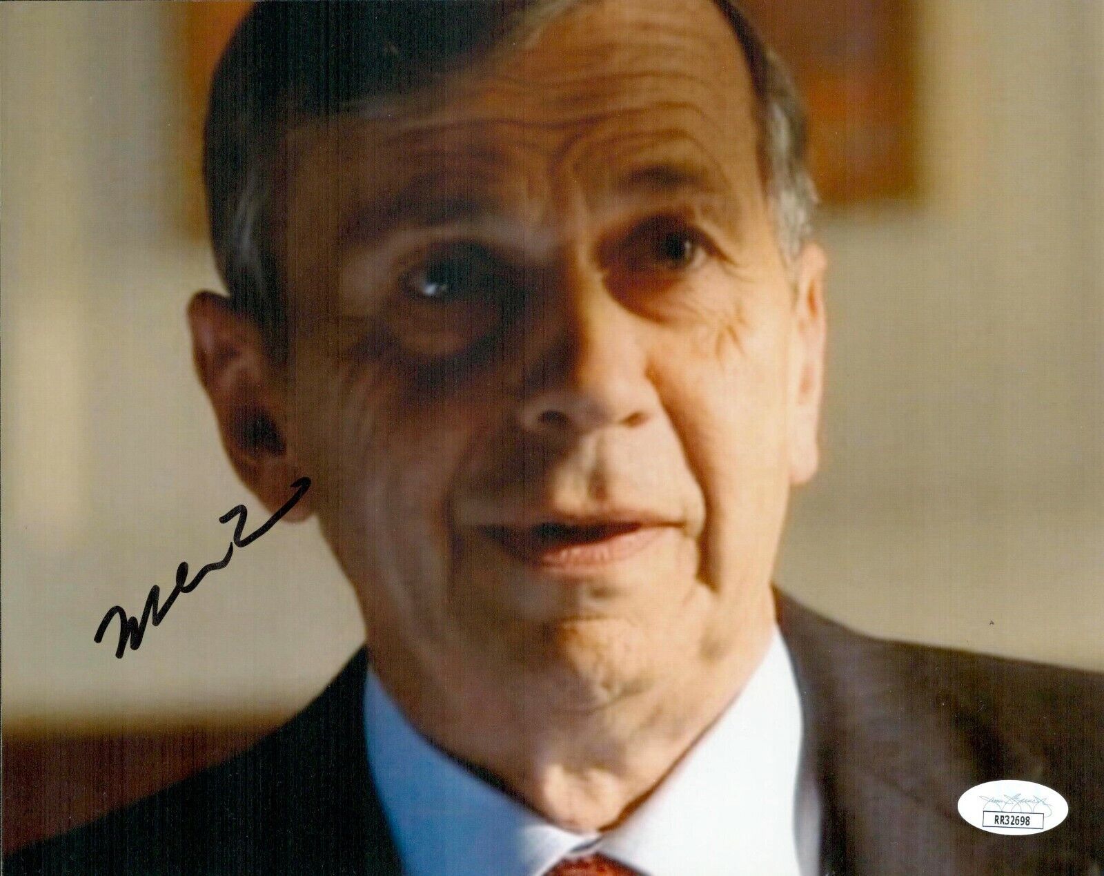 WILLIAM B DAVIS Signed X-FILES 8x10 Photo Poster painting Cigarette Man Autograph JSA COA Cert