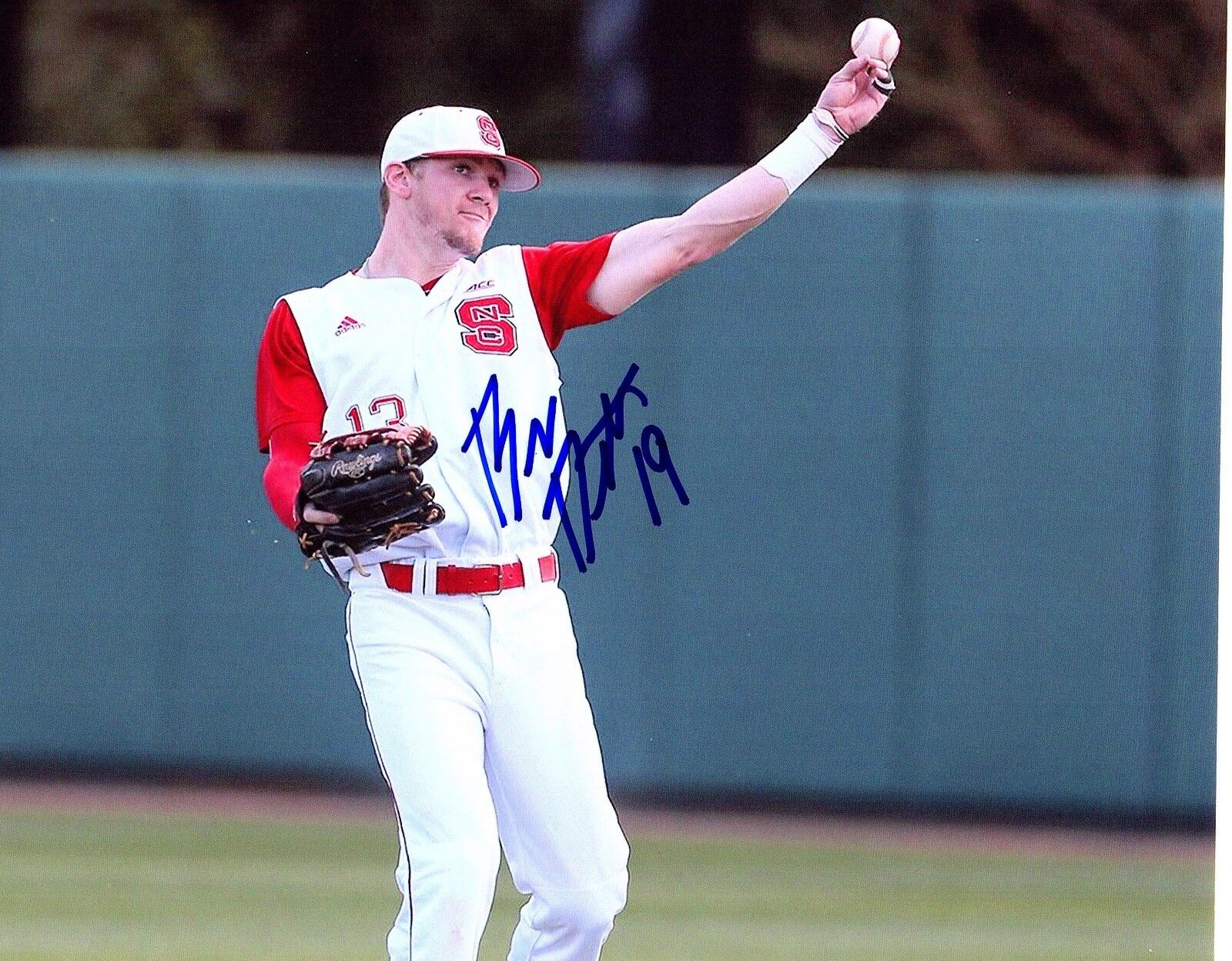 Brock Deatherage NC State Signed 8x10 Photo Poster painting Autographed Detroit Tigers baseball