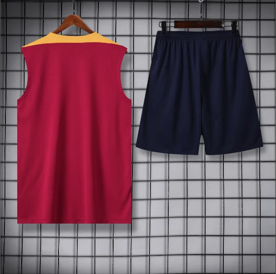 24/25 Barcelona Vest Training Kit Red Football Shirt Thai Quality