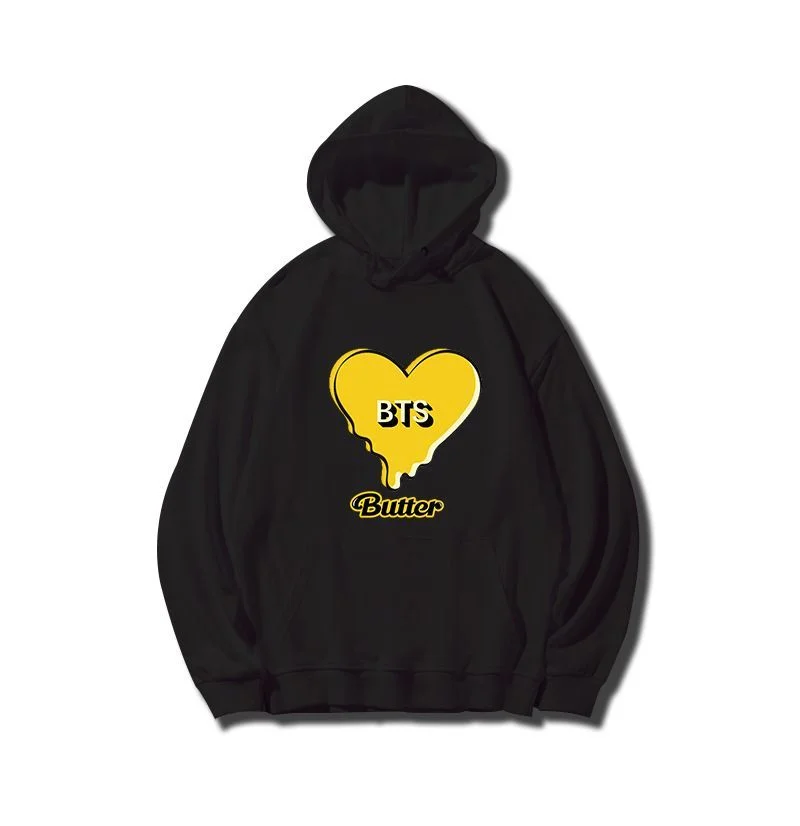 방탄소년단 Retro Cartoon Print Hoodies