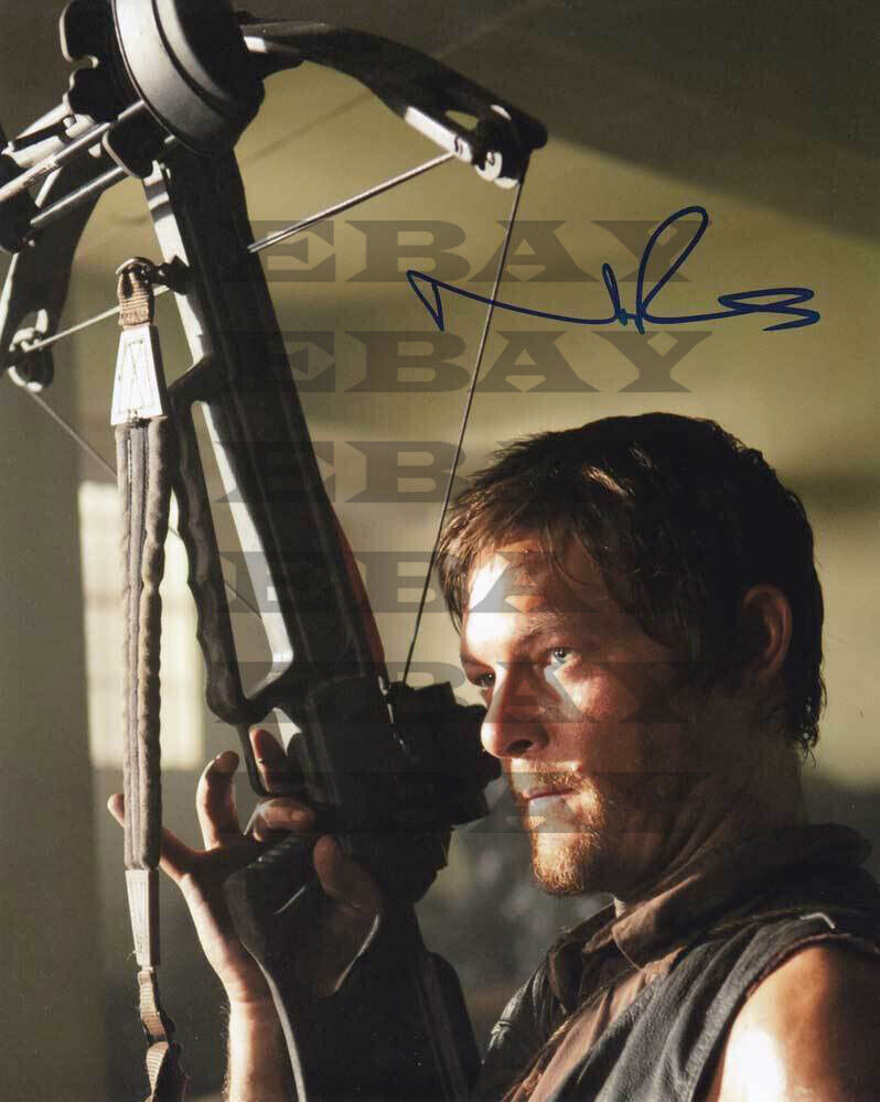 Norman Reedus Autographed Signed 8x10 Photo Poster painting Reprint