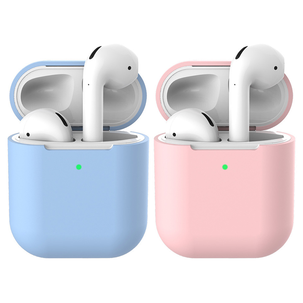 

Silicone Earphone Case for Airpods 2 Bluetooth Wireless Protective Cover, 3 #, 501 Original