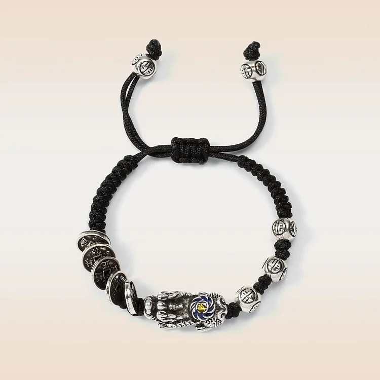 Feng Shui Pixiu Braided Bracelet