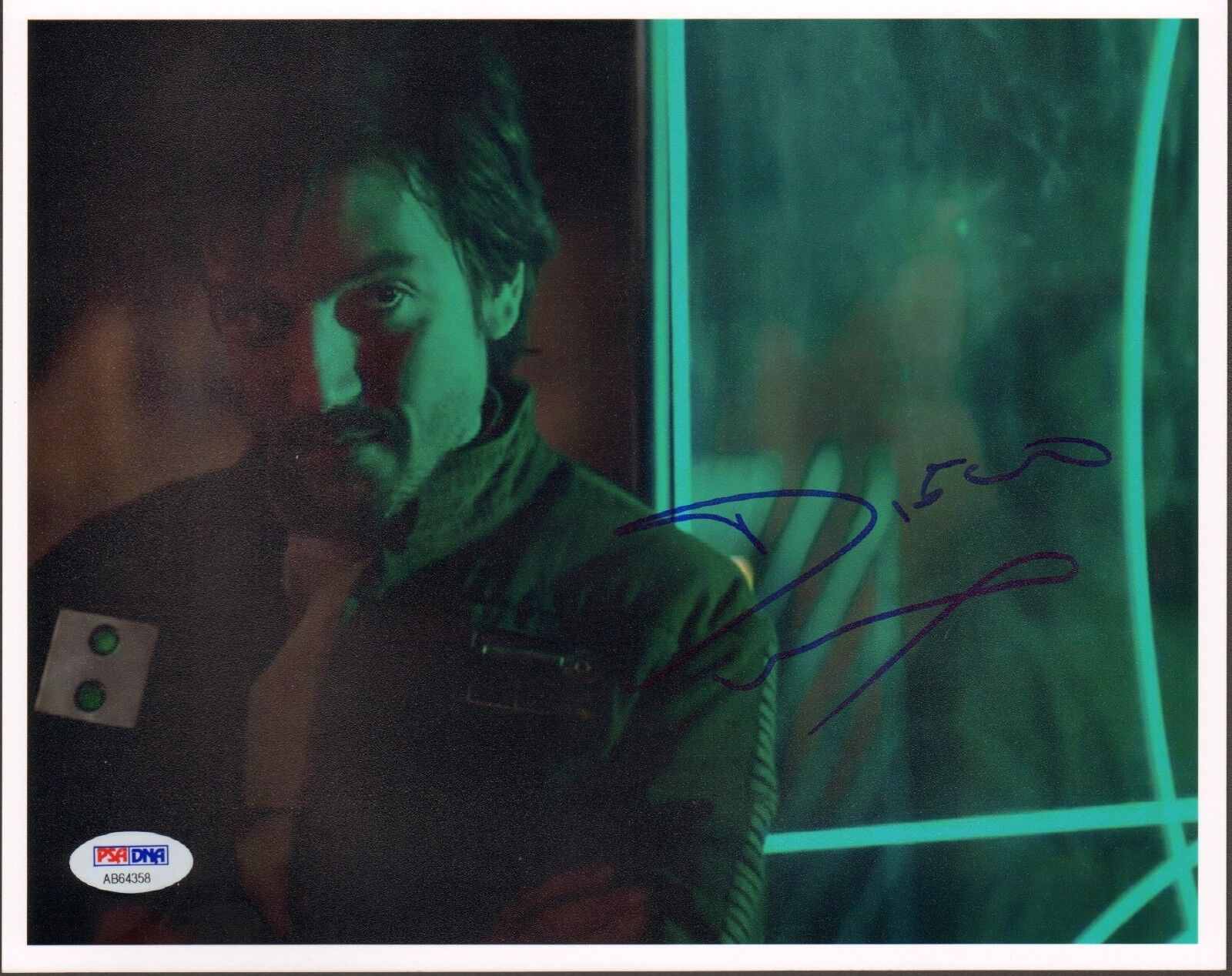 DIEGO LUNA Signed STAR WARS ROGUE ONE Cpt. Andor