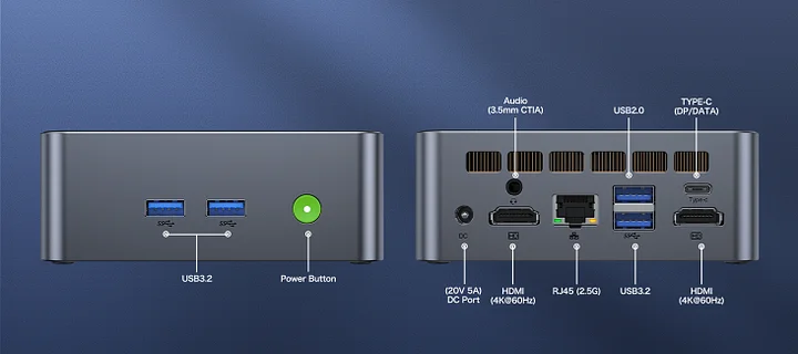 GMKtec Intel 11th Core i7 11390H Mini PC--NucBox M2 329.99 GMKtec Intel 11th Core i7 11390H Mini PC--NucBox M2 329.99