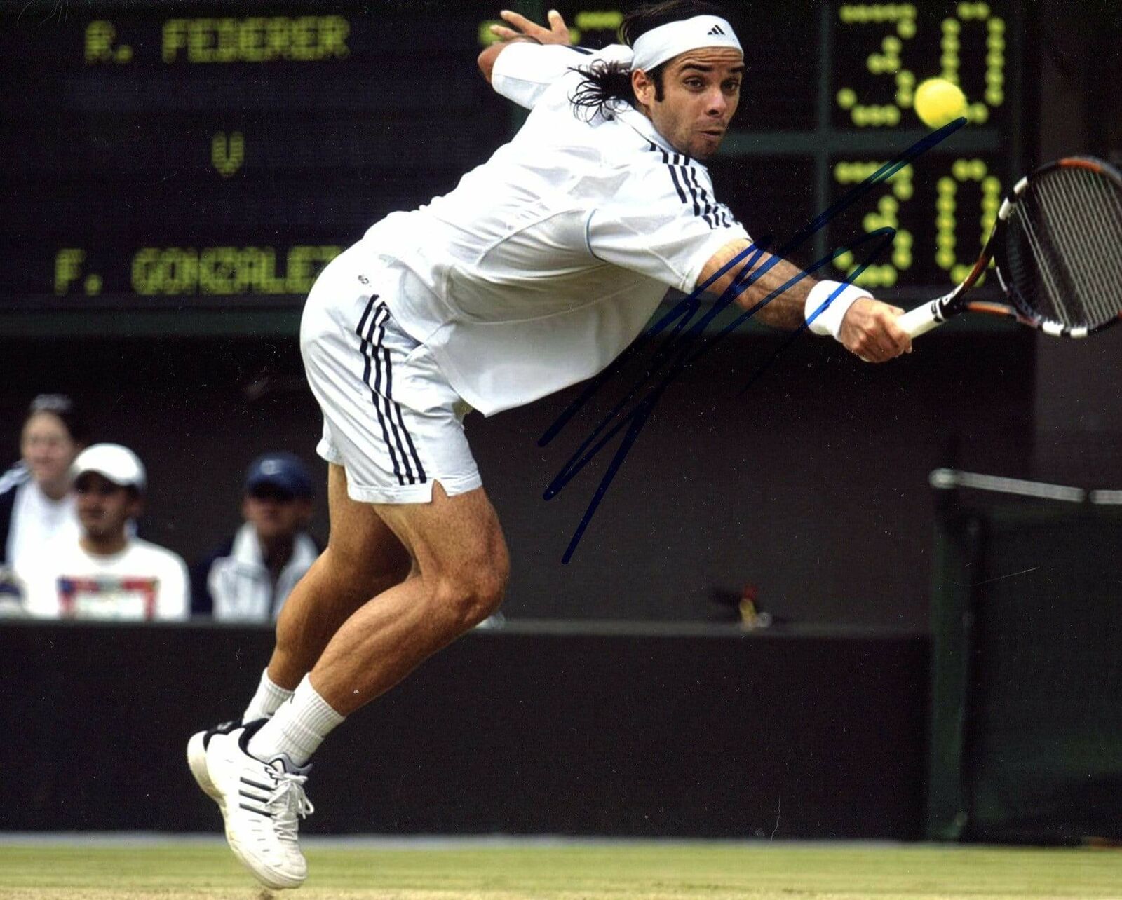 Fernando González TENNIS PLAYER autograph, In-Person signed Photo Poster painting