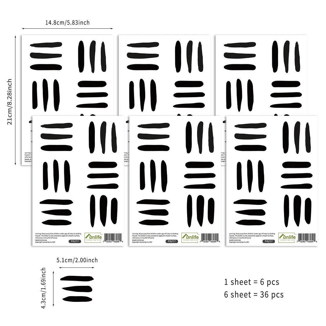 Boho Nursery Creative Wall Sticker for Kids Room Baby Girls Boys Living Room Home Decor Cartoon Dots Animals Vintage Stickers