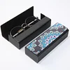 DIY Diamond Painting Eye Glasses Case Travel Leather Sunglasses Storage Box