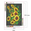 Diamond Painting -DIY Round Drill Shining Flowers