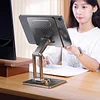 360-degree rotating mobile phone and iPad stand, special alloy universal lazy stand for live broadcast
