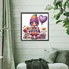 Flower Garden Girl - Crystal Rhinestone Diamond Painting