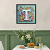 Butterfly Flower T 5D Partial Drill DIY Diamond Painting Kit 30*30cm