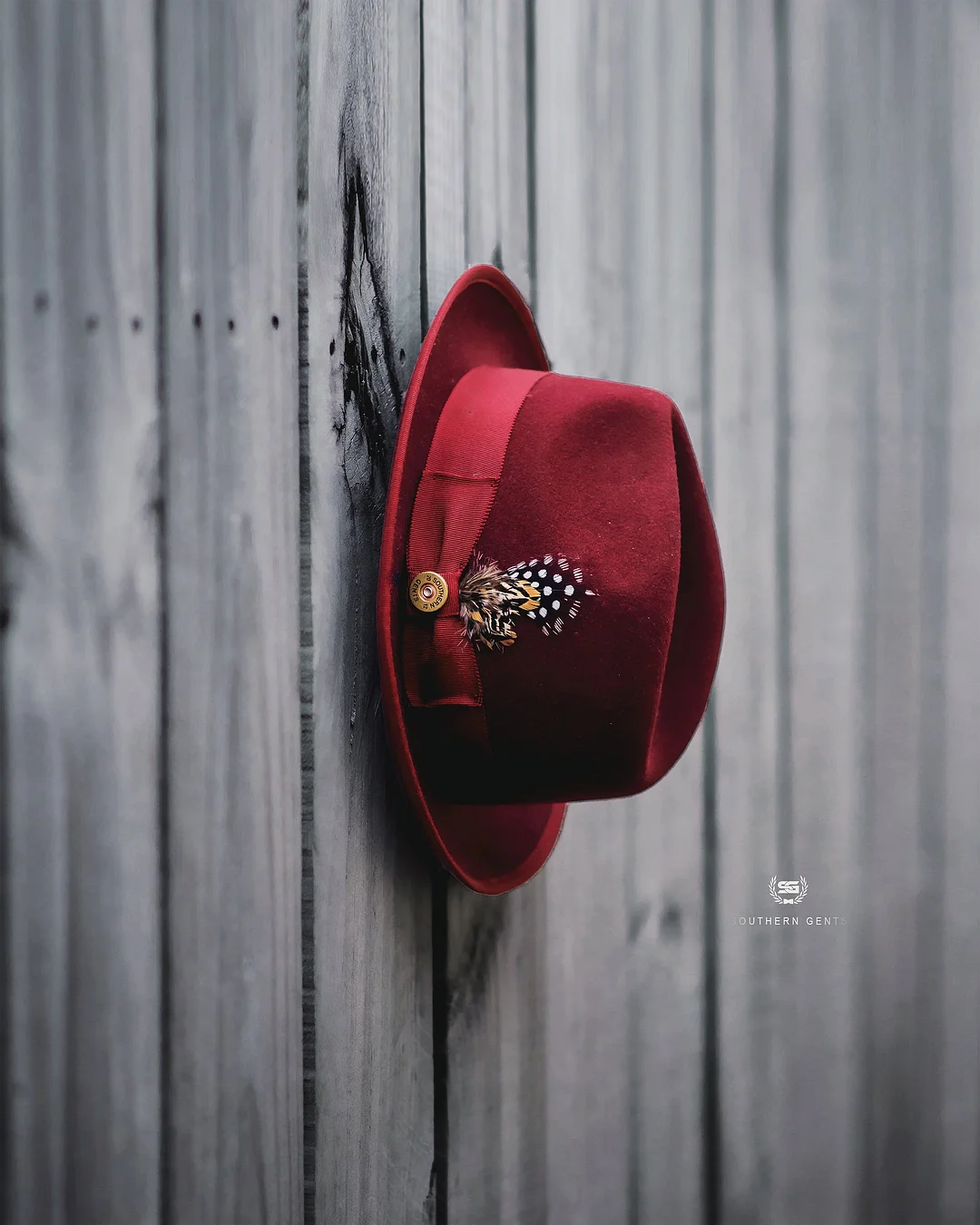 Miller Ranch-SG Trilby Fedora &ndash; Burgundy