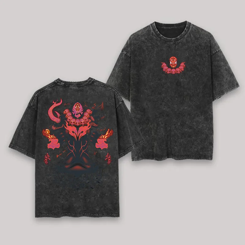 Solo Leveling Printed Unisex Washed T-Shirt