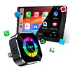 Wired To Wireless Carplay & Android Auto 4 In 1 Dongle USB Plug and Play BT/WiFi CarPlay Adapter