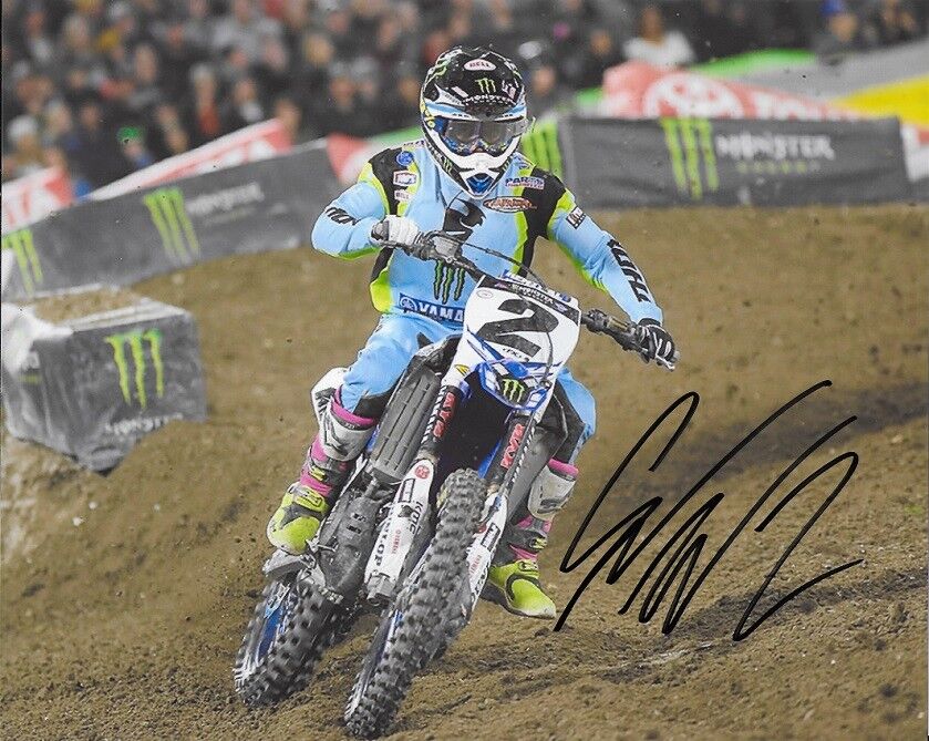 *COOPER WEBB*SIGNED*AUTOGRAPHED*Photo Poster painting*YAMAHA*MONSTER*8 X 10