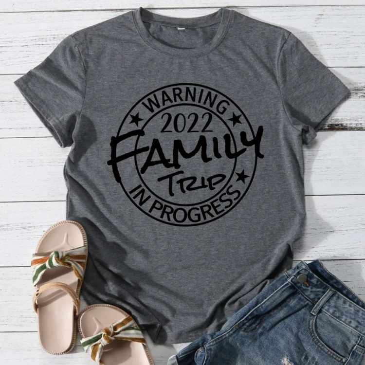 Family trip 2022 T-shirt Tee-013727