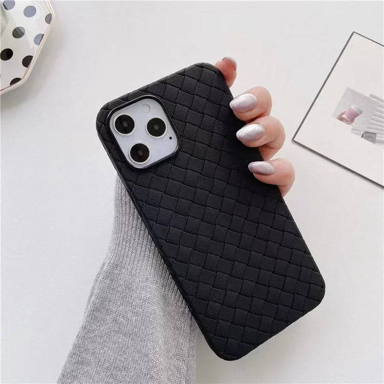 Weave Solid Color Phone Case