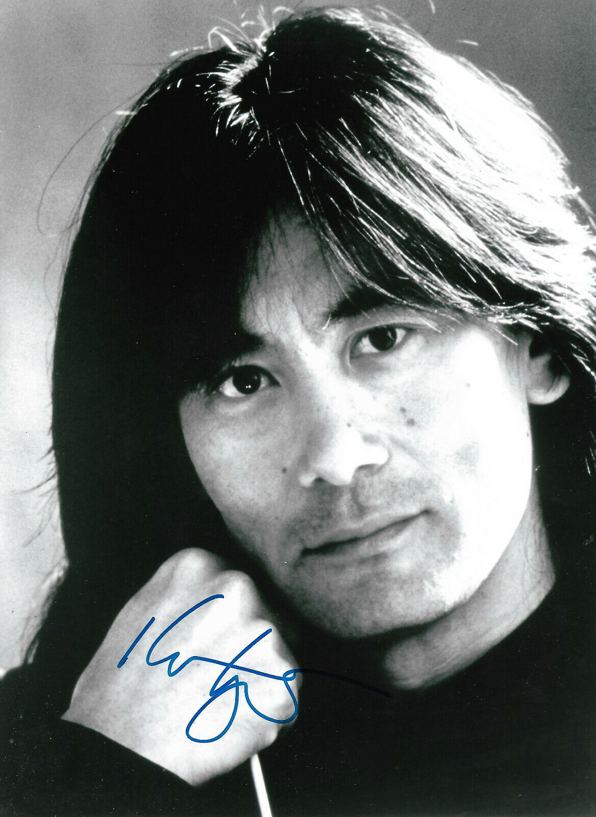 Kent Nagano Conductor signed 8x11 inch Photo Poster painting autograph