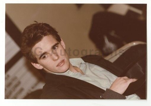 Matt Dillon - Original Vintage Photo Poster painting by Peter Warrack - Unpublished