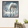 Diamond Painting-5D Full Round Drill Winter Unicorn