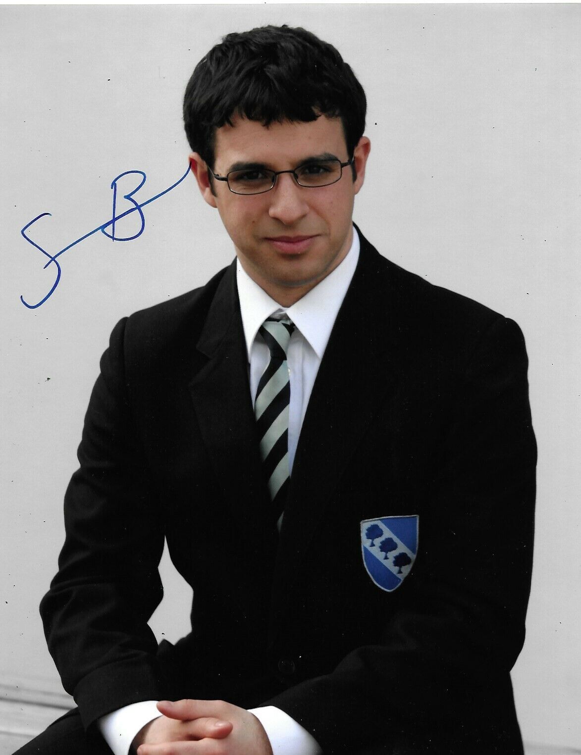 Simon Bird Signed The Inbetweeners 10x8 Photo Poster painting AFTAL