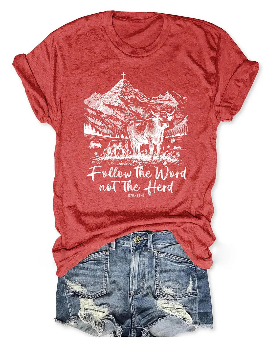 Follow The Word Not The Herd T-shirt