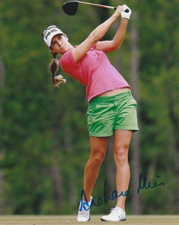 SEXY AZAHARA MUNOZ SIGNED LPGA GOLF 8x10 Photo Poster painting #4 Autograph PROOF