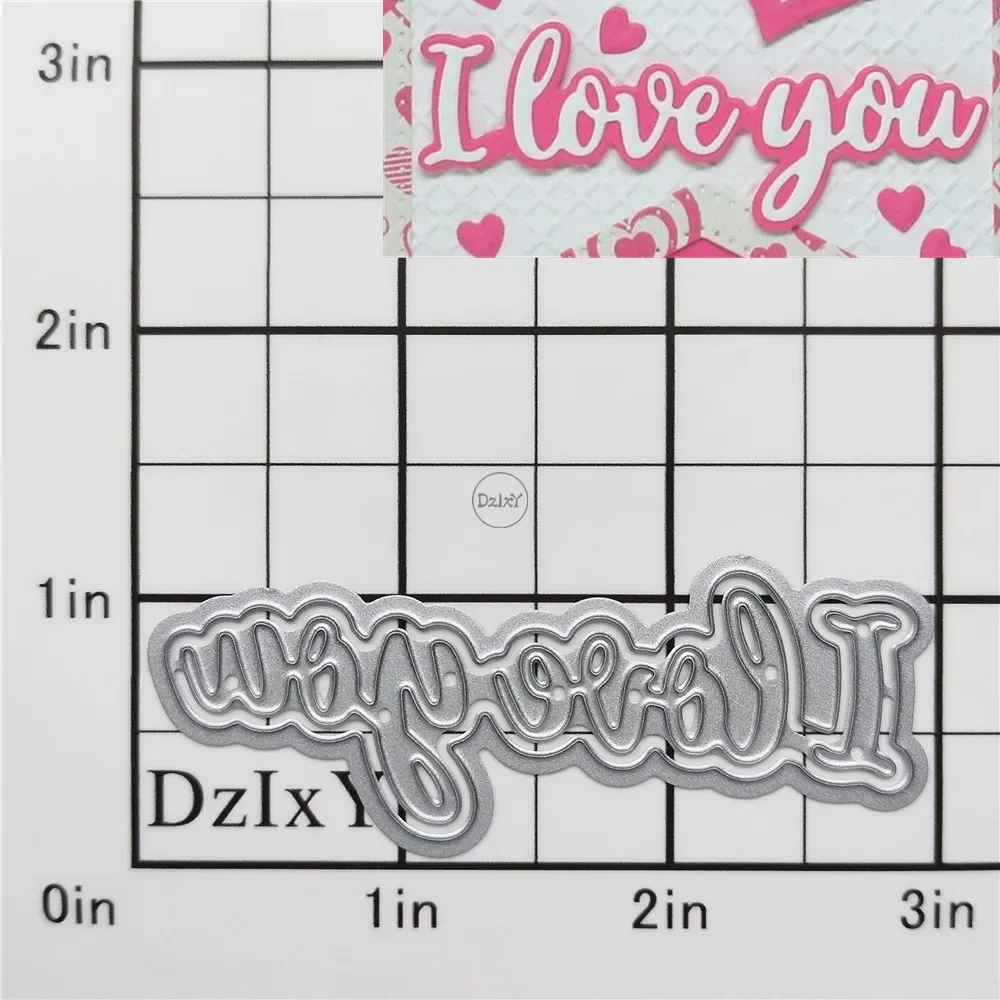 Nigikala Styles) English Words Metal Cutting Dies for Card Making Paper Embossing Die Cuts Sets Album 2024 New Templates Stencils