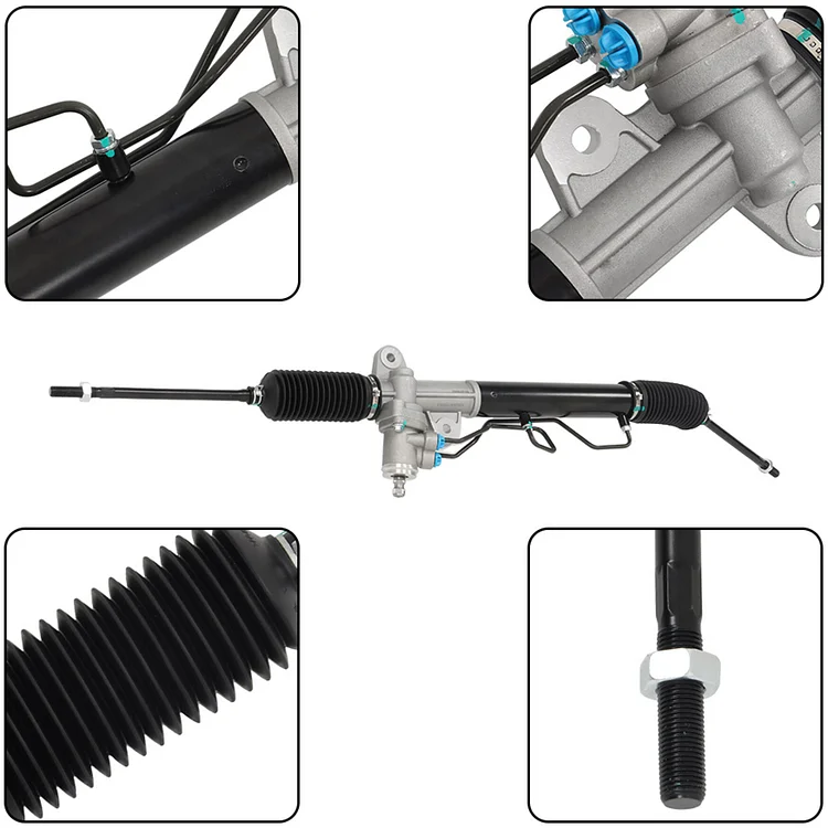 Silscvtt Power Steering Rack and Pinion Assembly 26-2308 Replacement for Kia Spectra Spectra5 57700-2F101