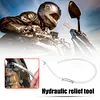 Motorcycle Brake Bleeding Oil Change Pump Tool Hydraulic Clutch Valve Tube Set