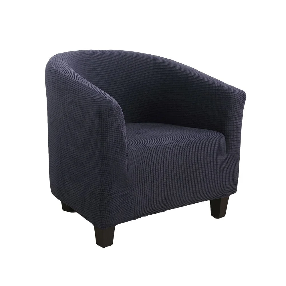 Stretch Cover for Tub Armchair Sofa Couch Living Room 1 Seat Sofa Slipcover Single Seater Furniture Couch Armchair Cover Elastic