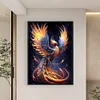 Colorful Phoenix-11CT Stamped Cross Stitch 40*60cm(Big Size)