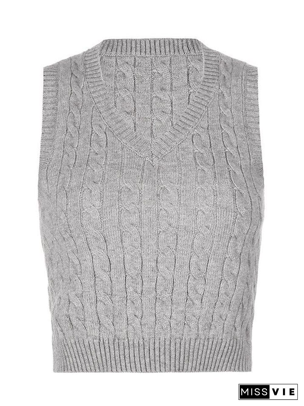Twist Sweater Vest