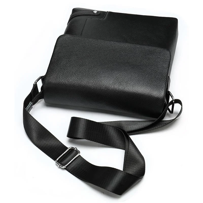 Grain Textured Style Organizational Layout Foldover Top Crossbody Sling Bag