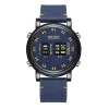 MEGIR Roller Design Men's Personality Creative Watch Trendy Black Technology Cool Concept Design Stainless Steel Strap