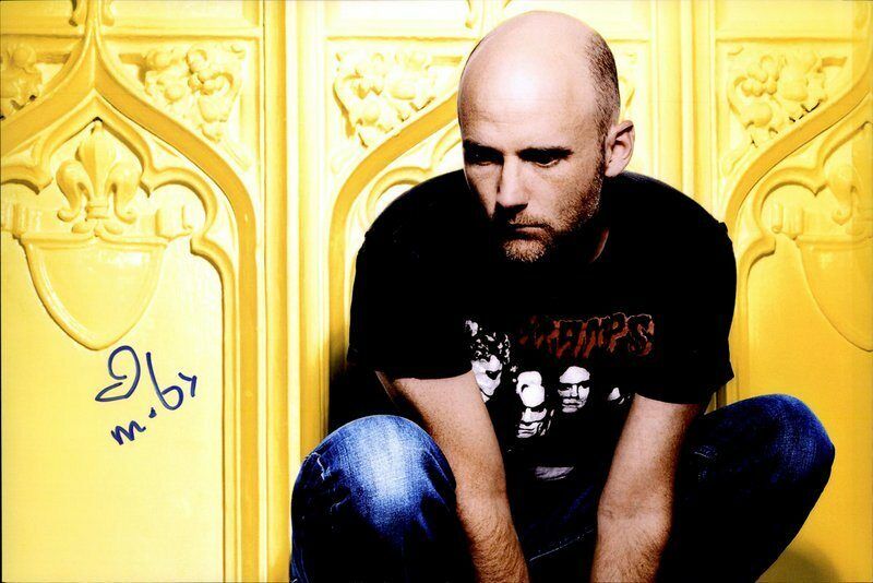 Moby authentic signed EDM DJ 10x15 Photo Poster painting W/Cert Autographed EDC Dub step B4