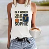 In a World Full of Bullies be a Sophie Tank Top