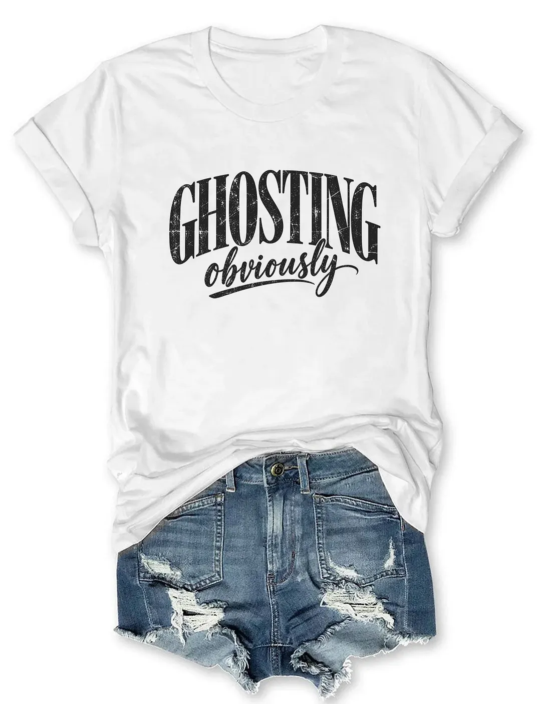 Ghosting Obviously Season T-shirt