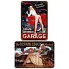 2PCS pin up girls - Panneaux en &eacute;tain m&eacute;tallique(20*30cm/30*40cm)