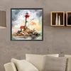 Diamond Painting-DIY Full Round Drill Lighthouse(40*40CM)